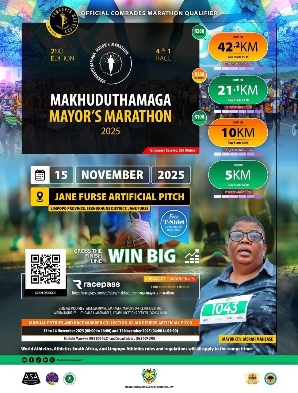 Makhuduthamaga Mayor’s Marathon